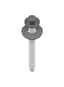 GSE In-Roof Screw 6.5x60 mm - EPDM - A2 - Black
